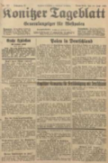 Konitzer Tageblatt.Amtliches Publikations=Organ, nr137