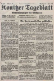 Konitzer Tageblatt.Amtliches Publikations=Organ, nr155