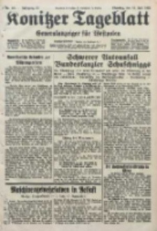 Konitzer Tageblatt.Amtliches Publikations=Organ, nr161