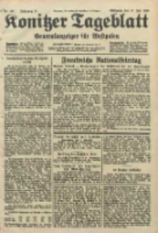 Konitzer Tageblatt.Amtliches Publikations=Organ, nr162