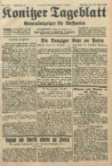 Konitzer Tageblatt.Amtliches Publikations=Organ, nr170