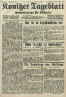 Konitzer Tageblatt.Amtliches Publikations=Organ, nr171