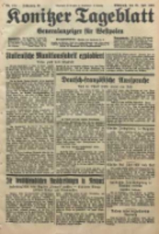 Konitzer Tageblatt.Amtliches Publikations=Organ, nr174