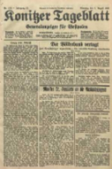 Konitzer Tageblatt.Amtliches Publikations=Organ, nr179