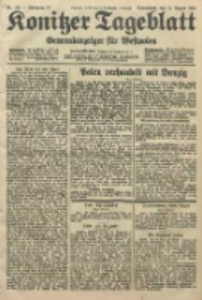 Konitzer Tageblatt.Amtliches Publikations=Organ, nr183
