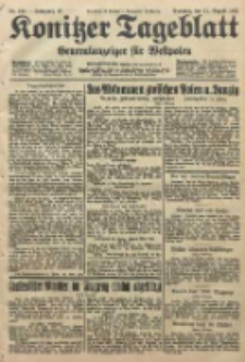 Konitzer Tageblatt.Amtliches Publikations=Organ, nr184