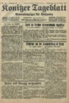 Konitzer Tageblatt.Amtliches Publikations=Organ, nr192