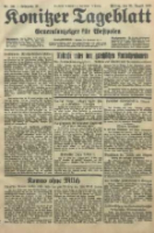 Konitzer Tageblatt.Amtliches Publikations=Organ, nr199
