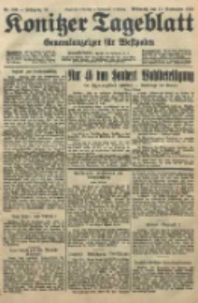 Konitzer Tageblatt.Amtliches Publikations=Organ, nr209