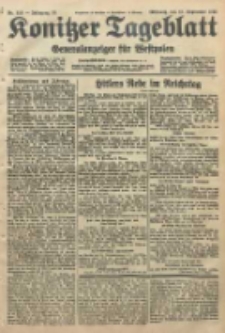 Konitzer Tageblatt.Amtliches Publikations=Organ, nr215