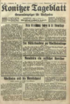Konitzer Tageblatt.Amtliches Publikations=Organ, nr224