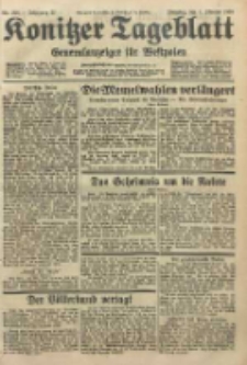 Konitzer Tageblatt.Amtliches Publikations=Organ, nr226