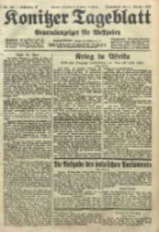 Konitzer Tageblatt.Amtliches Publikations=Organ, nr230