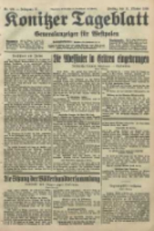 Konitzer Tageblatt.Amtliches Publikations=Organ, nr235
