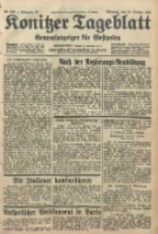 Konitzer Tageblatt.Amtliches Publikations=Organ, nr239