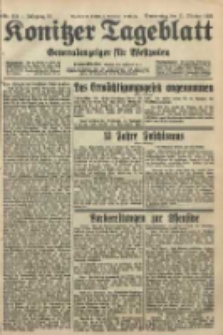 Konitzer Tageblatt.Amtliches Publikations=Organ, nr252