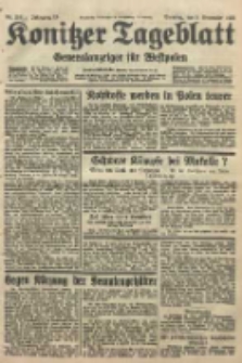 Konitzer Tageblatt.Amtliches Publikations=Organ, nr255