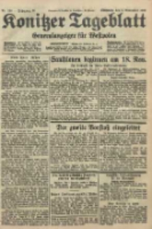 Konitzer Tageblatt.Amtliches Publikations=Organ, nr256