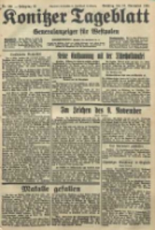 Konitzer Tageblatt.Amtliches Publikations=Organ, nr260