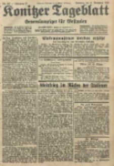 Konitzer Tageblatt.Amtliches Publikations=Organ, nr267