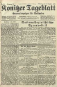 Konitzer Tageblatt.Amtliches Publikations=Organ, nr291