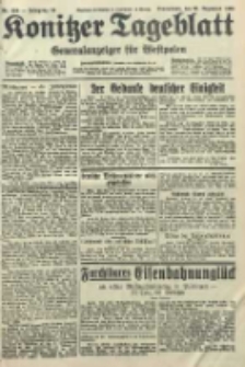 Konitzer Tageblatt.Amtliches Publikations=Organ, nr299