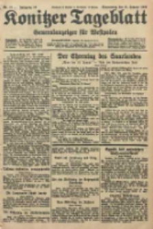 Konitzer Tageblatt.Amtliches Publikations=Organ, nr12