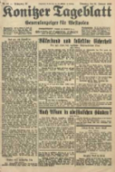 Konitzer Tageblatt.Amtliches Publikations=Organ, nr16