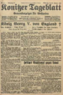 Konitzer Tageblatt.Amtliches Publikations=Organ, nr17