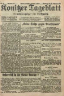 Konitzer Tageblatt.Amtliches Publikations=Organ, nr40