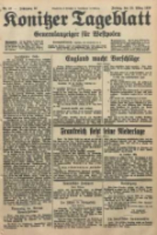 Konitzer Tageblatt.Amtliches Publikations=Organ, nr67