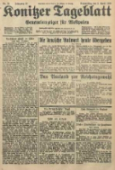 Konitzer Tageblatt.Amtliches Publikations=Organ, nr78