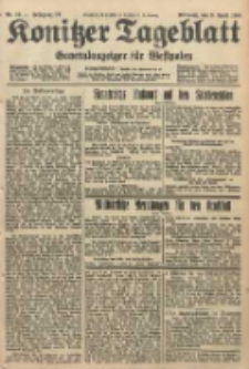 Konitzer Tageblatt.Amtliches Publikations=Organ, nr83