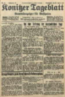 Konitzer Tageblatt.Amtliches Publikations=Organ, nr97