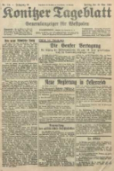 Konitzer Tageblatt.Amtliches Publikations=Organ, nr114