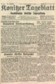 Konitzer Tageblatt.Amtliches Publikations=Organ, nr141