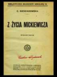 Z życia Mickiewicza