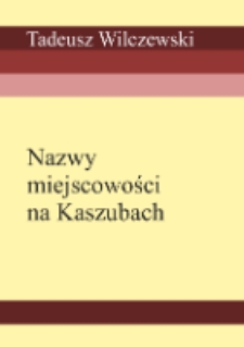 Nazwy miejscowości na Kaszubach