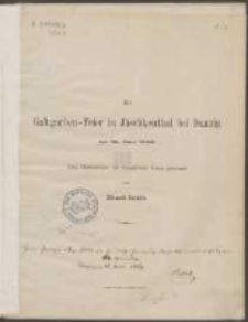 Zur Galtgarben-Feier in Jäschkenthal bei Danzig am 18. Juni 1869 : Allen Theilnehmern mit freundlichem Grusse gewidmet