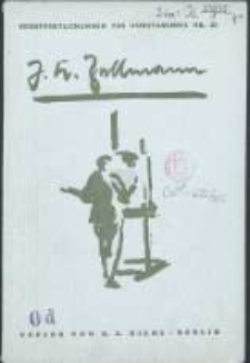 Julius Karl Zellmann : Ausstellung in der Städtischen Kunstkammer Danzig September 1927