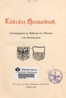 Lübecker Heimatbuch