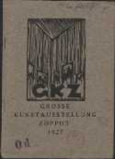 Katalog der Grossen Zoppoter Kunstausstelung 1927