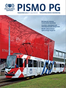 Pismo PG : Forum Społeczności Akademickiej, 2015, R. 22, Nr 7 (Październik)