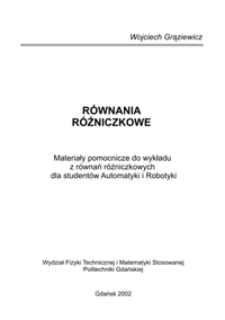 R&oacute;wnania r&oacute;żniczkowe