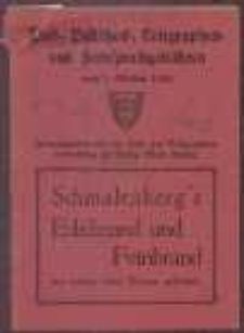 Post-, Postscheck-, Telegraphen- und Fernsprechgeb&uuml;hren : vom 1. Oktober 1922