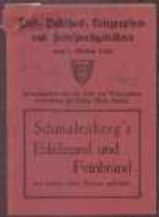 Post-, Postscheck-, Telegraphen- und Fernsprechgebühren : vom 1. Oktober 1922