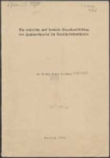 Die technische und formale Einzelausbildung des Fachwerkhauses im Deutsch-Ordenslande /