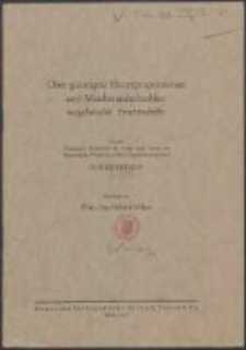 &Uuml;ber g&uuml;nstigste Hauptproportionen und Maschinendrehzahlen seegehender Frachtschiffe
