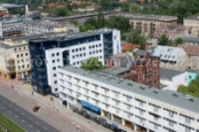 Widok Wrzeszcza z wieżowca Olimp