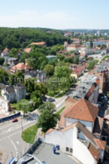 Widok Wrzeszcza z wieżowca Olimp